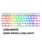 HXSJ Gaming Keyboard 61 Keys RGB Backlit 60%