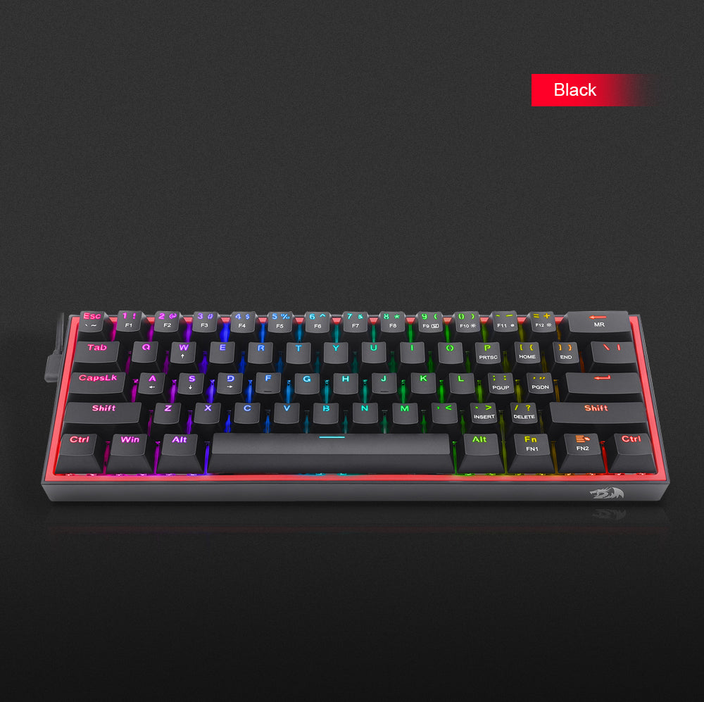 REDRAGON Fizz K617 RGB USB Mini Mechanical Gaming Keyboard