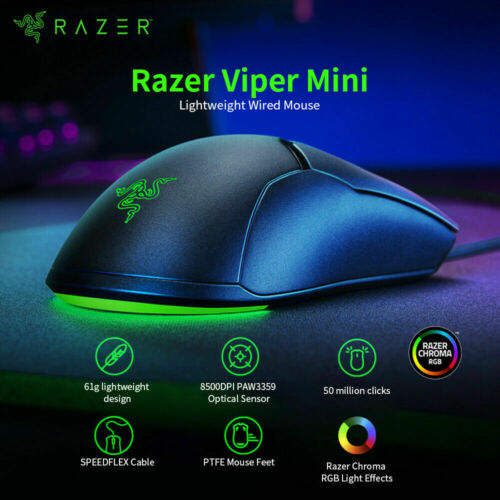 Razer Viper Mini Gaming Mouse, 61g